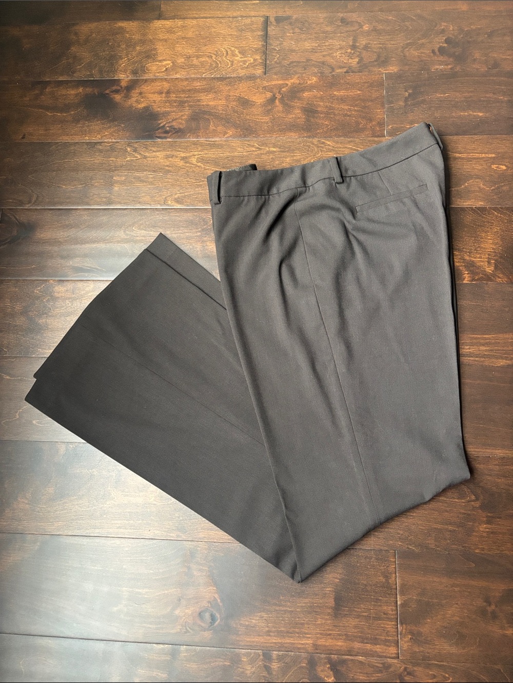 Chic Dark Mocha Tahari Flare Women's Pants
